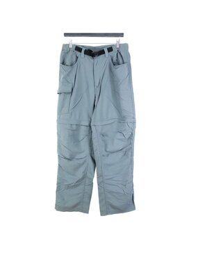 Quest Light Weight Convertible Pants Men's Size Medium Gray With Belt